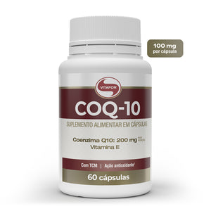 Coenzima Q10 - 60 Comprimidos (200 mg por dosis)