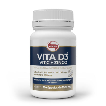 Vita D3 + C + Zinco